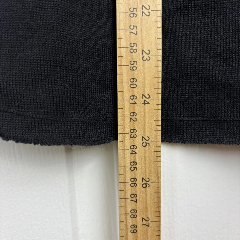 Juicy Couture Sweater Mens Small Gray Ombre V-Neck Long Sleeve Pullover‎ Knit
